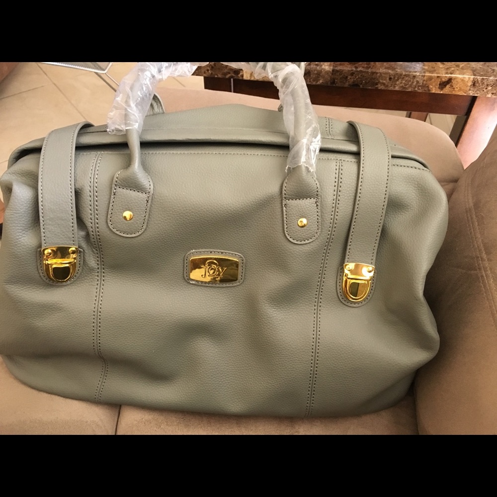 Joy Mangano genuine leather